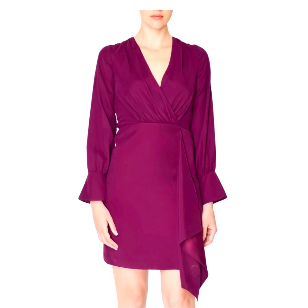 Julia Jordan purple faux Wrap Dress size 2 NWT*